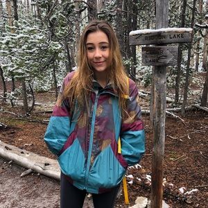 Vintage Multicolor Windbreaker Size L